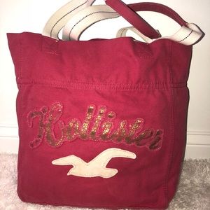 Hollister pink Tote